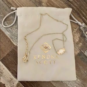 Kendra Scott Gold Opal Necklace